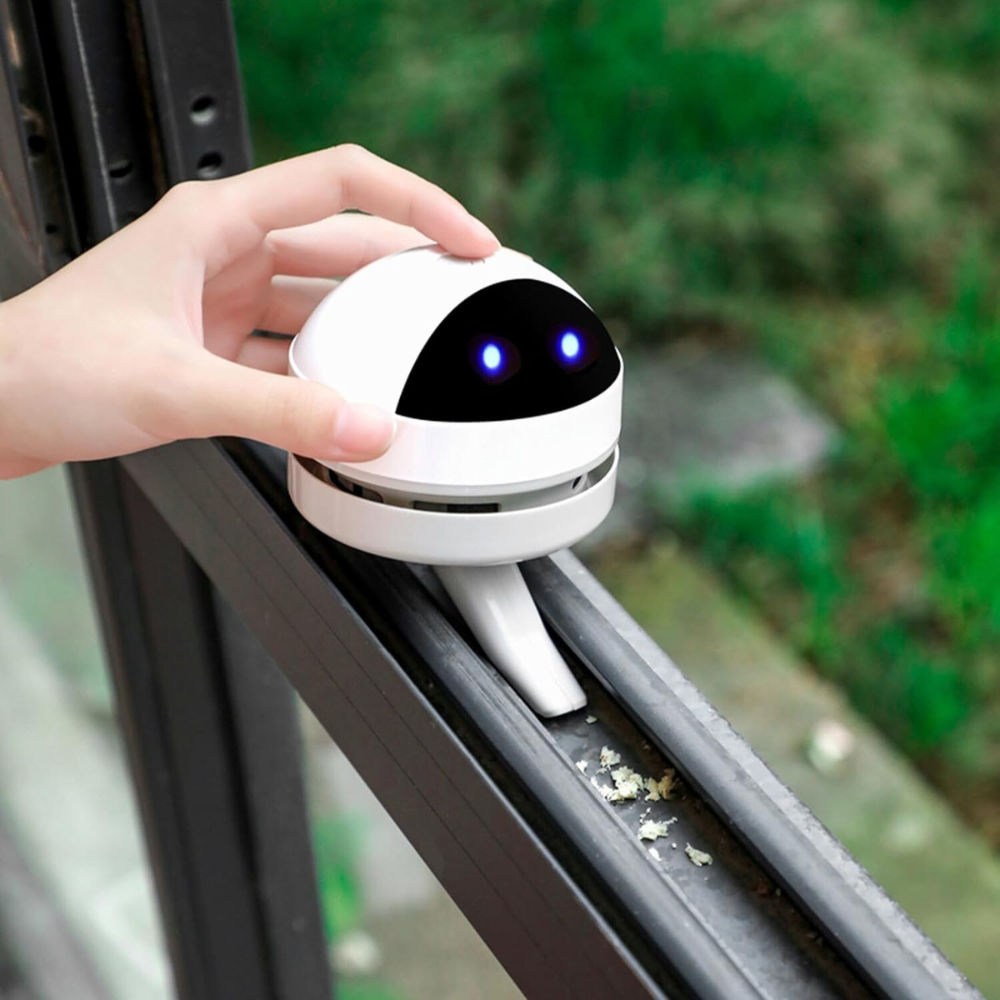 Raxiva-compact usb charging mini desk vacuum cleaner