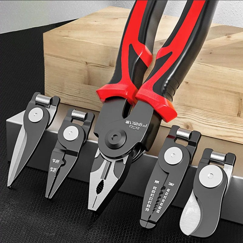 Raxiva-5 in 1 electric multifunction pliers kit