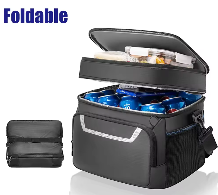 Raxiva-cooler bag insulated beach lunch bag