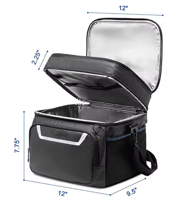 Raxiva-cooler bag insulated beach lunch bag