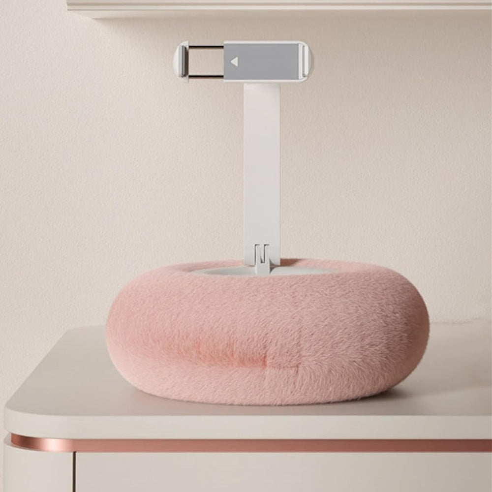 Raxiva-fuzzy pillow phone holder and snack bowl