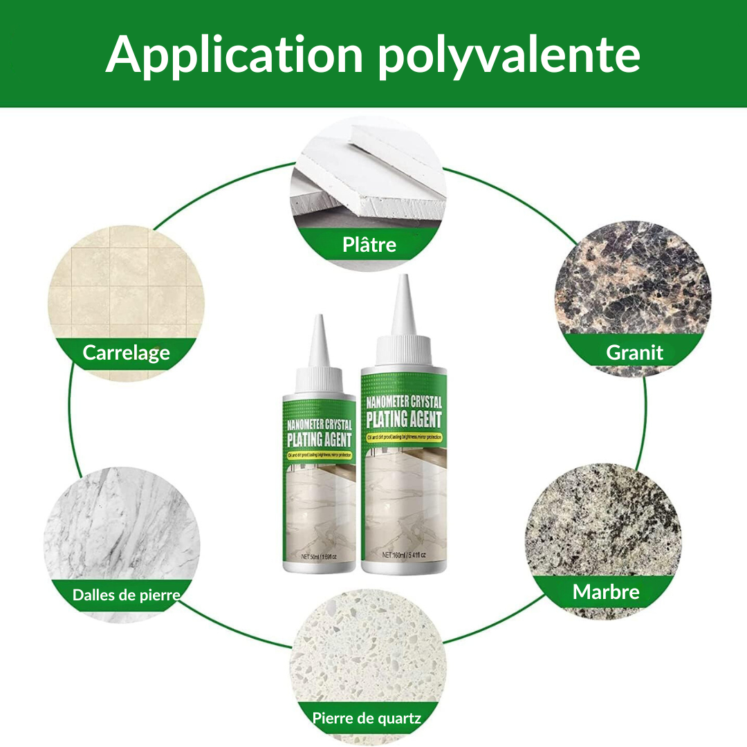 Raxiva-nettoyant marbre protection brillance nanocristalline