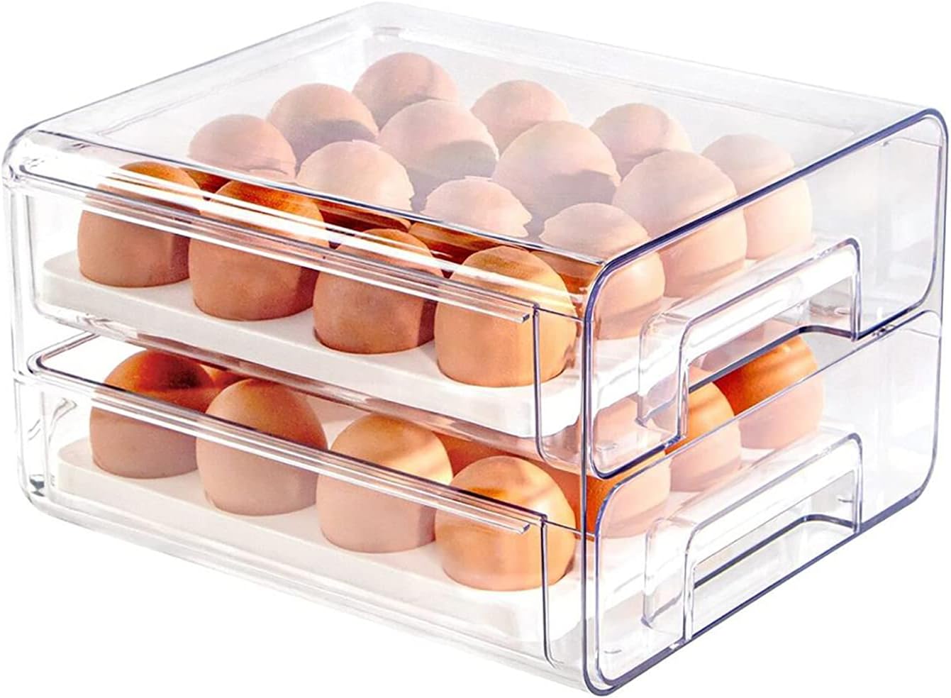 Raxiva-egg container holder in fridge