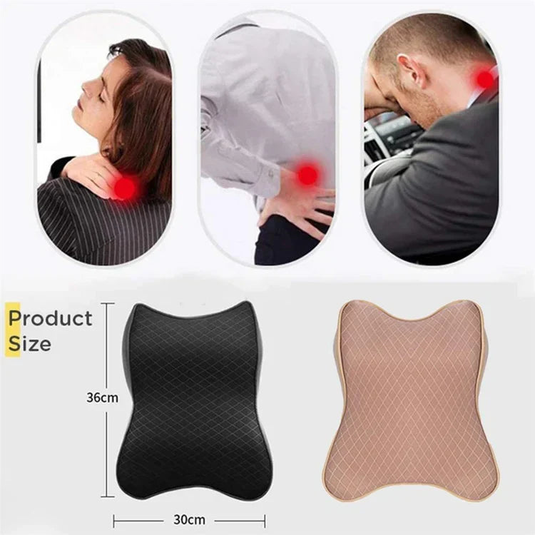 Raxiva-car seat headrest neck cushion for neck pain