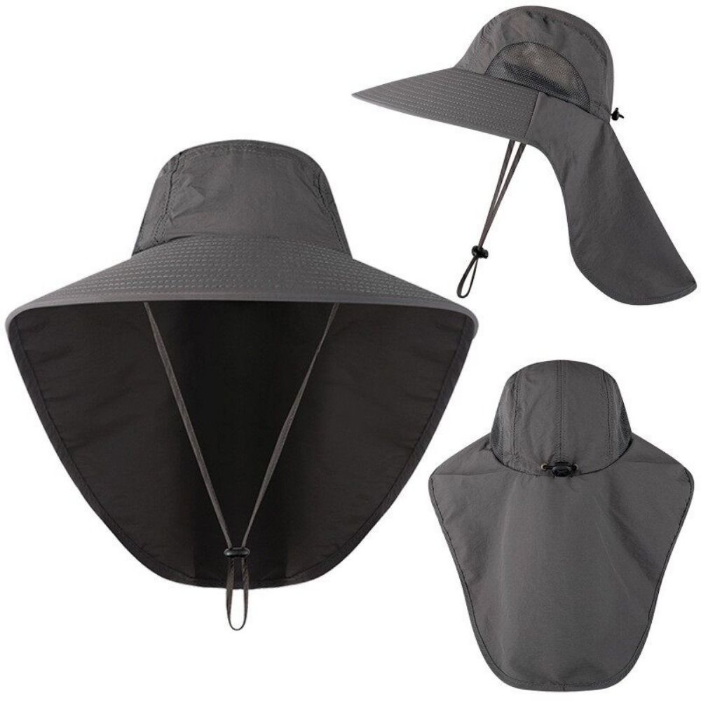 Raxiva-breathable wide brim sun protection fishing hat
