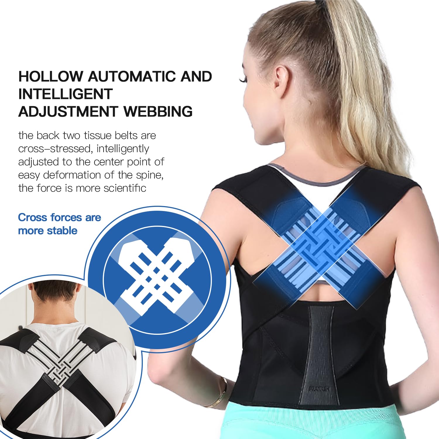 Raxiva-back posture corrector