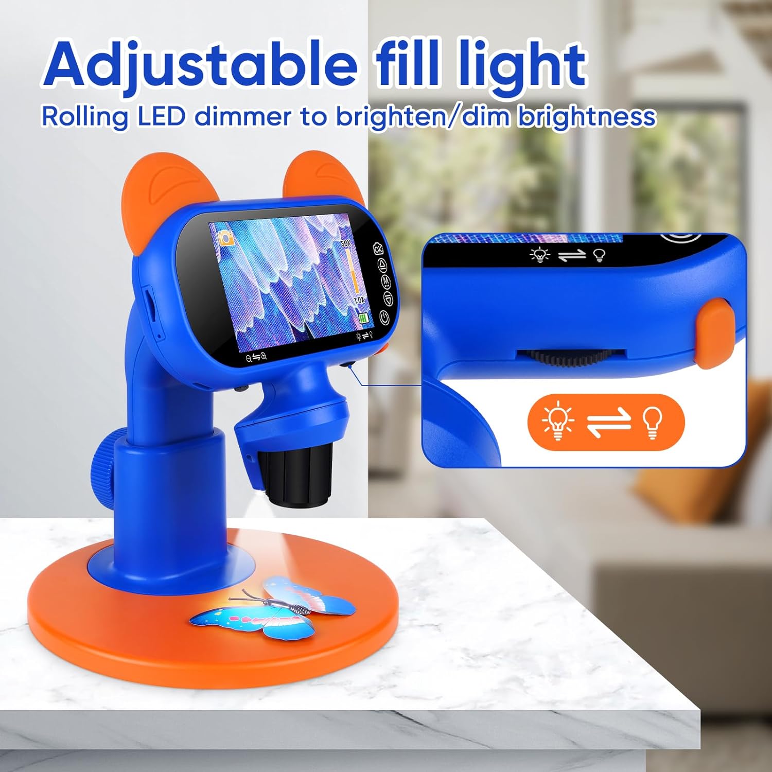 Raxiva-handheld portable digital microscope