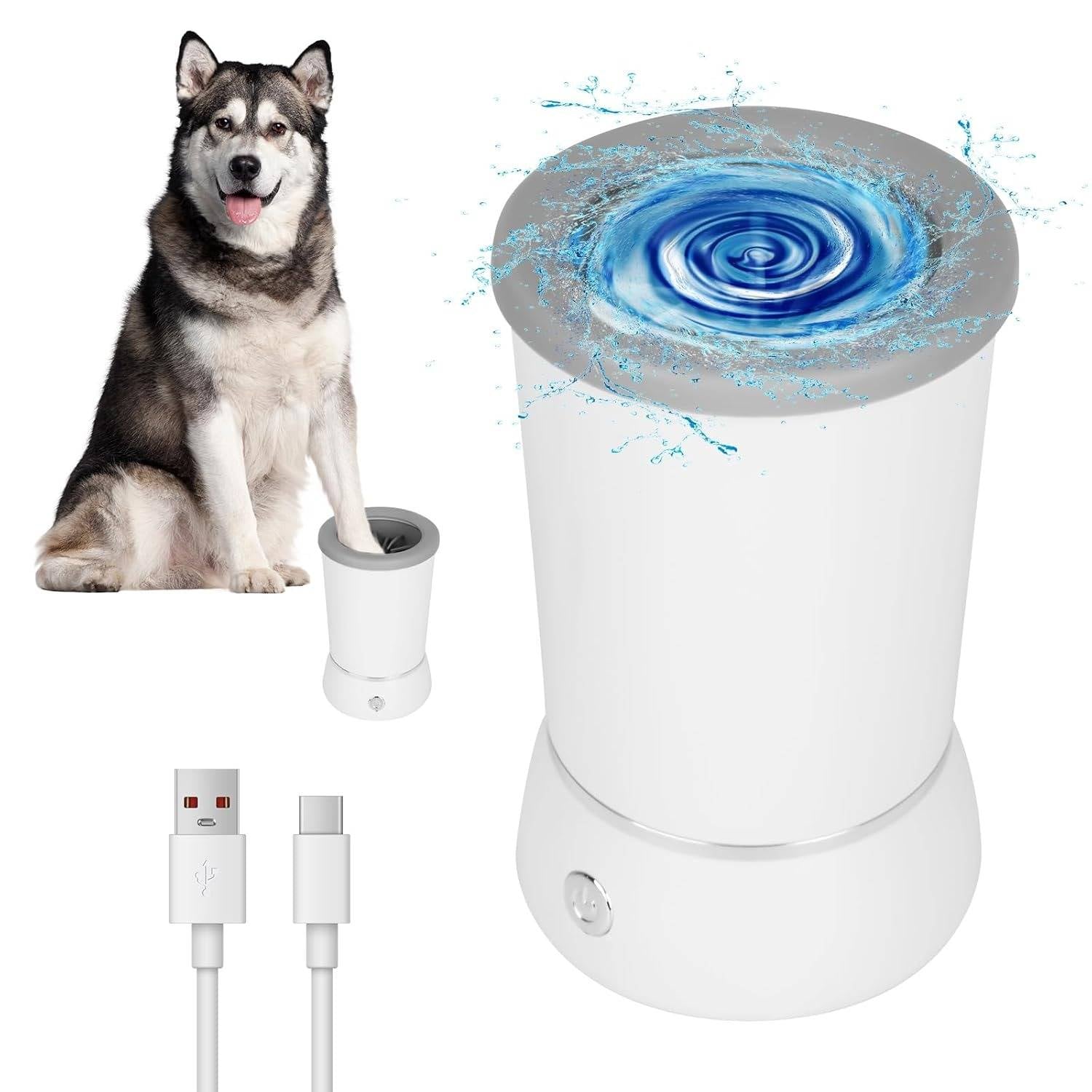 Raxiva-automatic dog paw cleaner
