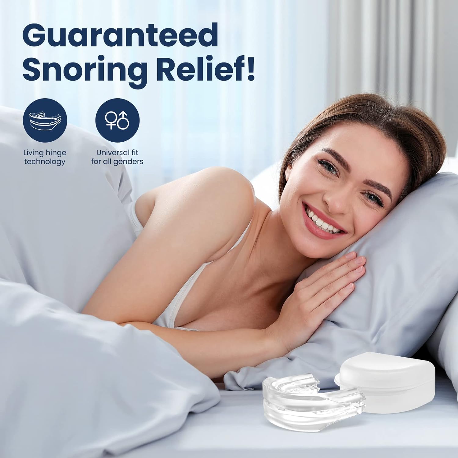 Raxiva-anti snoring mouth guard for sleep apnea