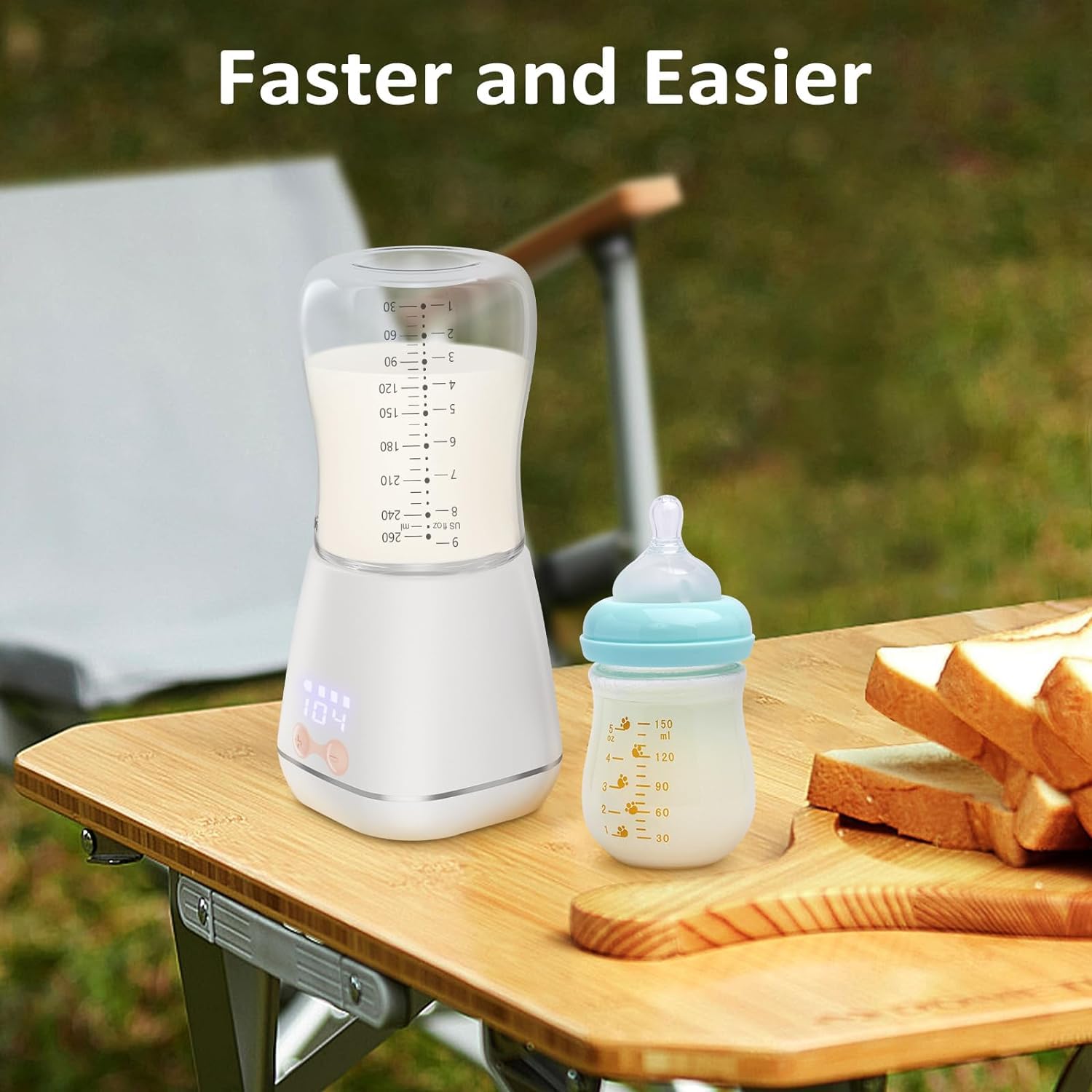 Raxiva-baby portable bottle warmer