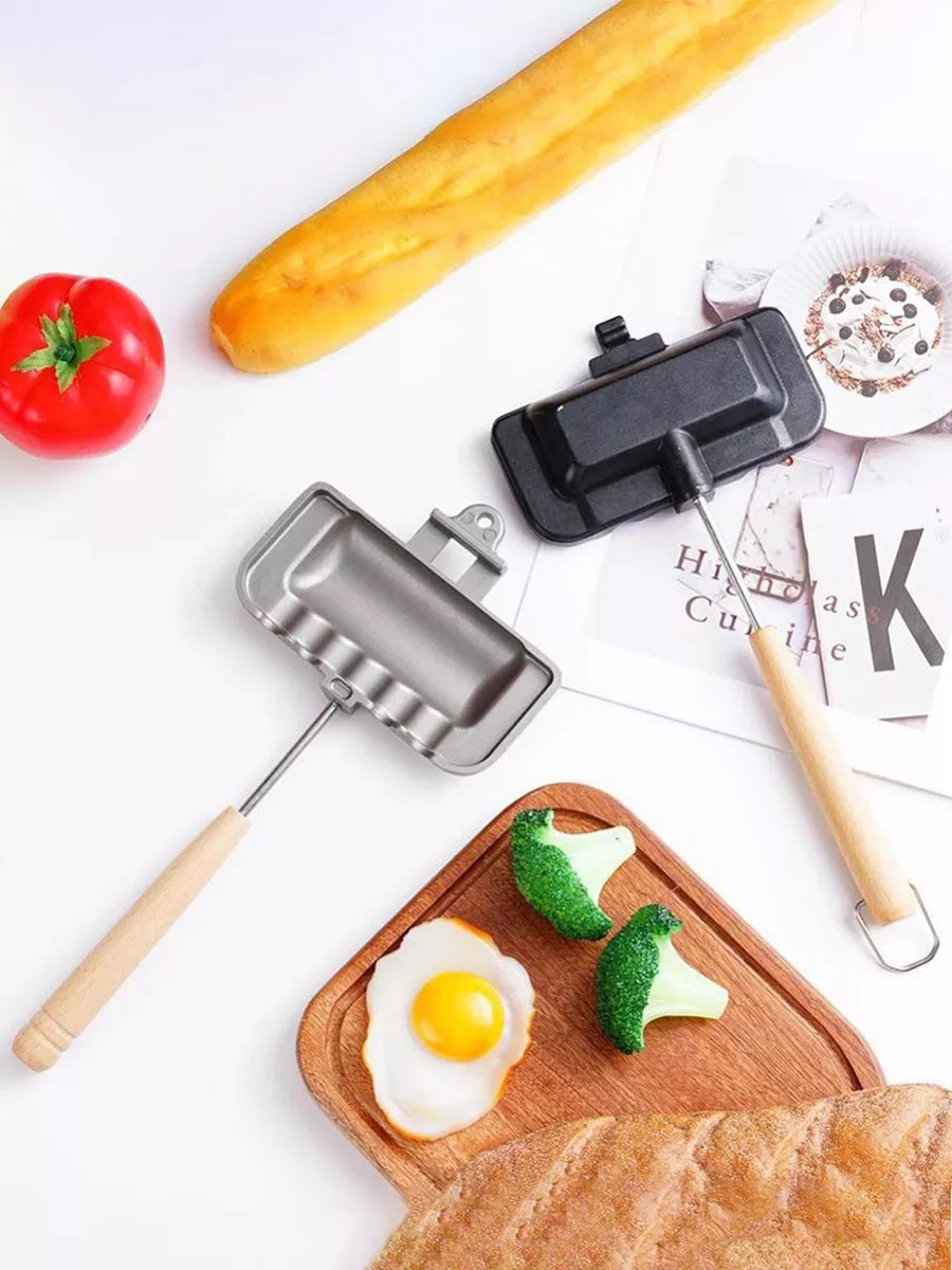 Raxiva-gril double face antiadhesif compact