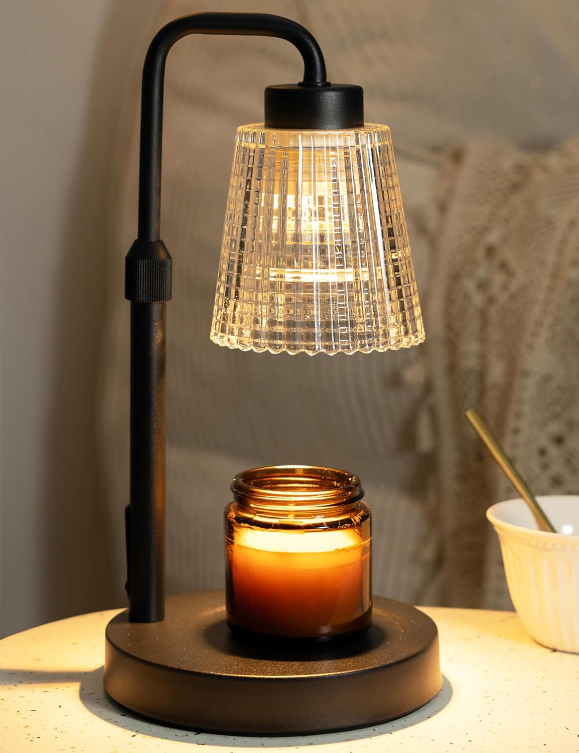 Raxiva-dimmable candle lamp warmer