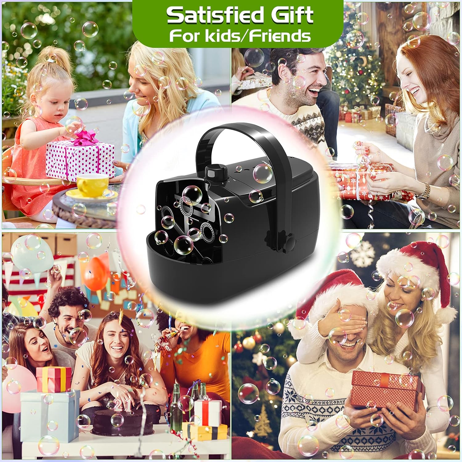 Raxiva-bubble machine blower