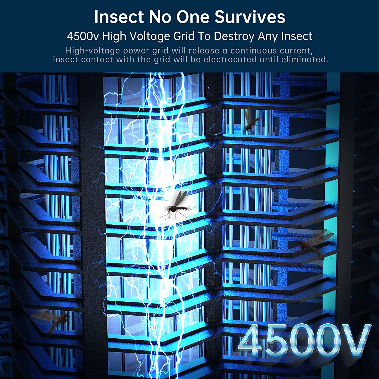 Raxiva-electric bug zapper lamp