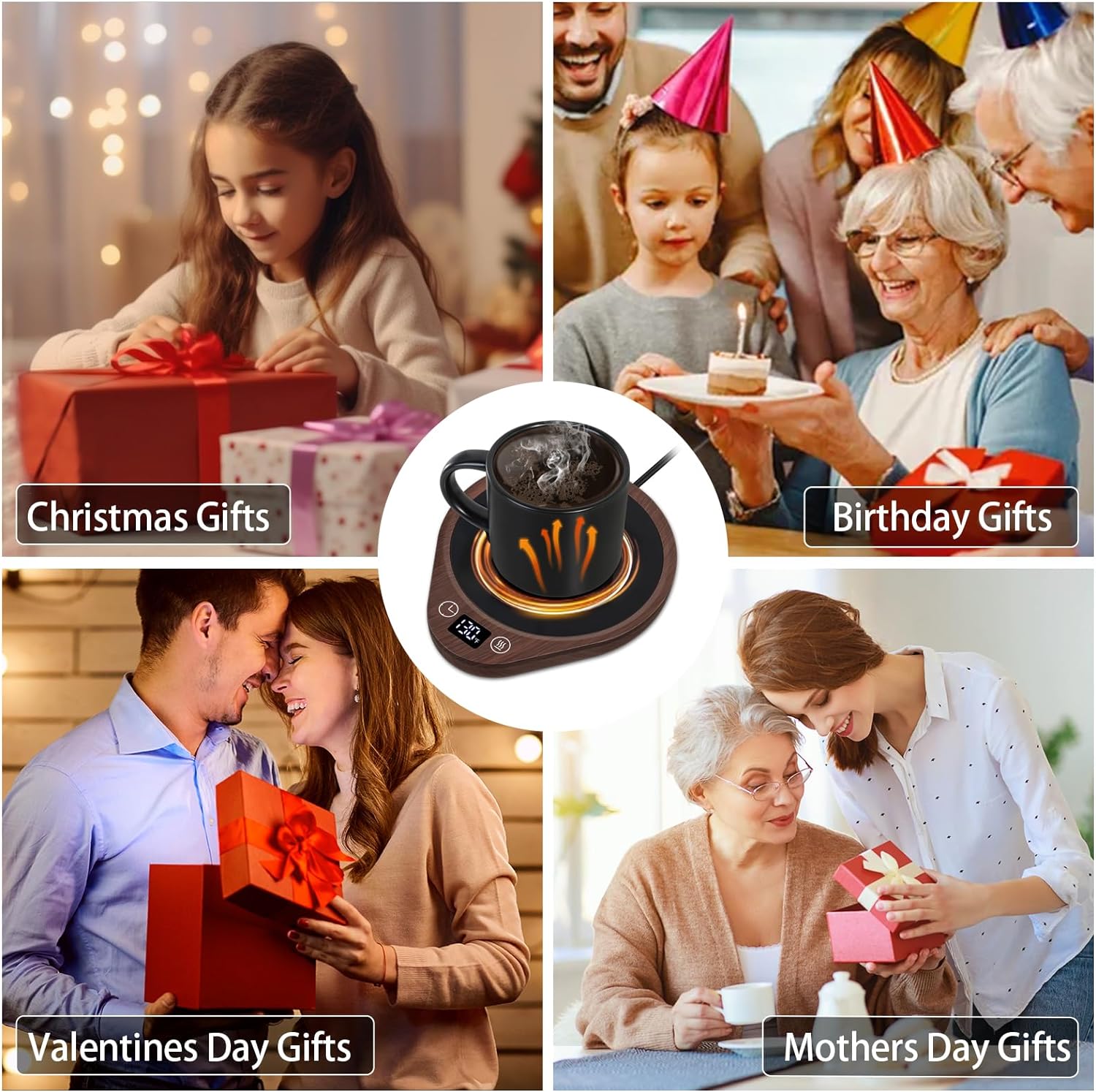 Raxiva-coffee mug warmer kit