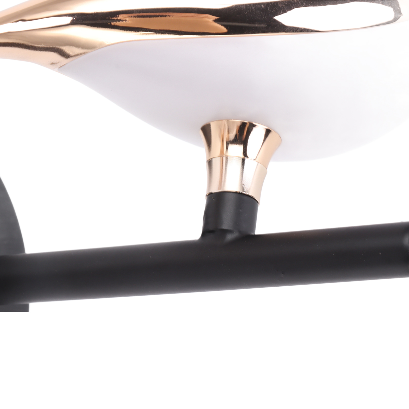 Raxiva-applique murale oiseau dore sculpture lumineuse interieur contemporain