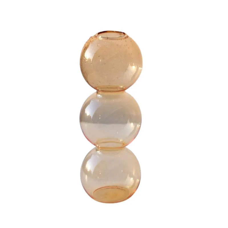 Raxiva bubble glass vase
