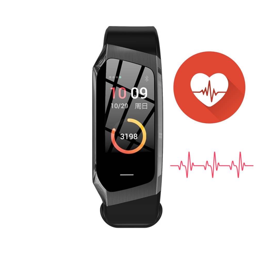 Raxiva-blood pressure smartwatch heart rate monitor
