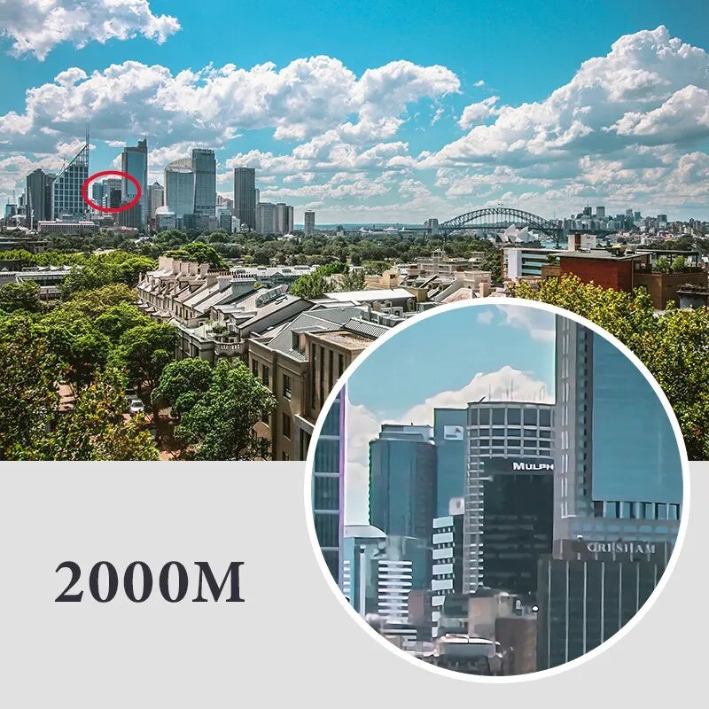 Raxiva-military hd 40x22 binoculars professional hunting scope