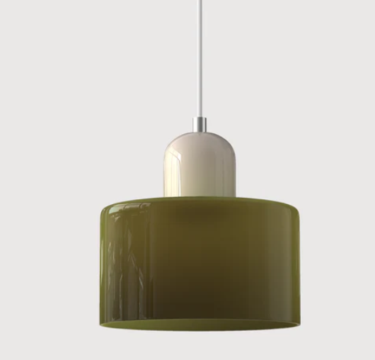 Raxiva-luminosa lampe suspendue en verre