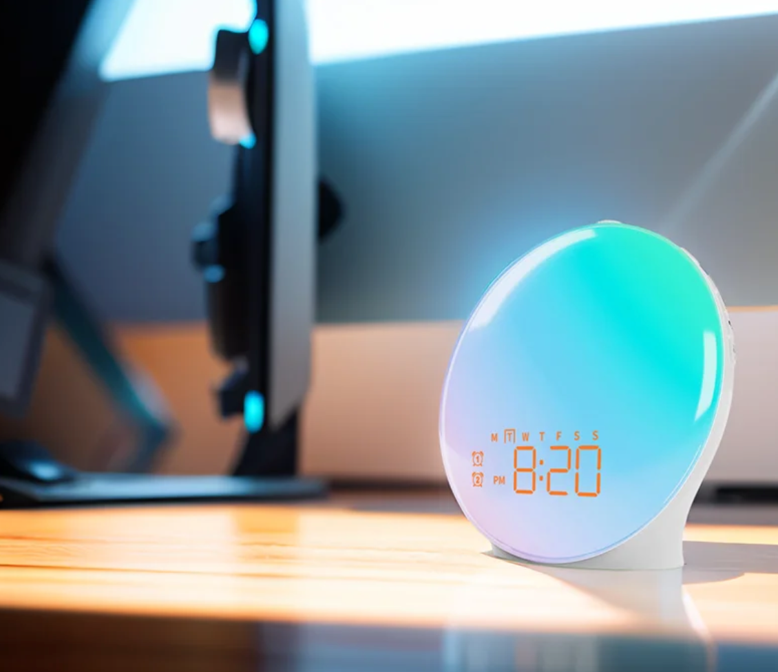 Raxiva-reveil lumineux simulation lever coucher soleil