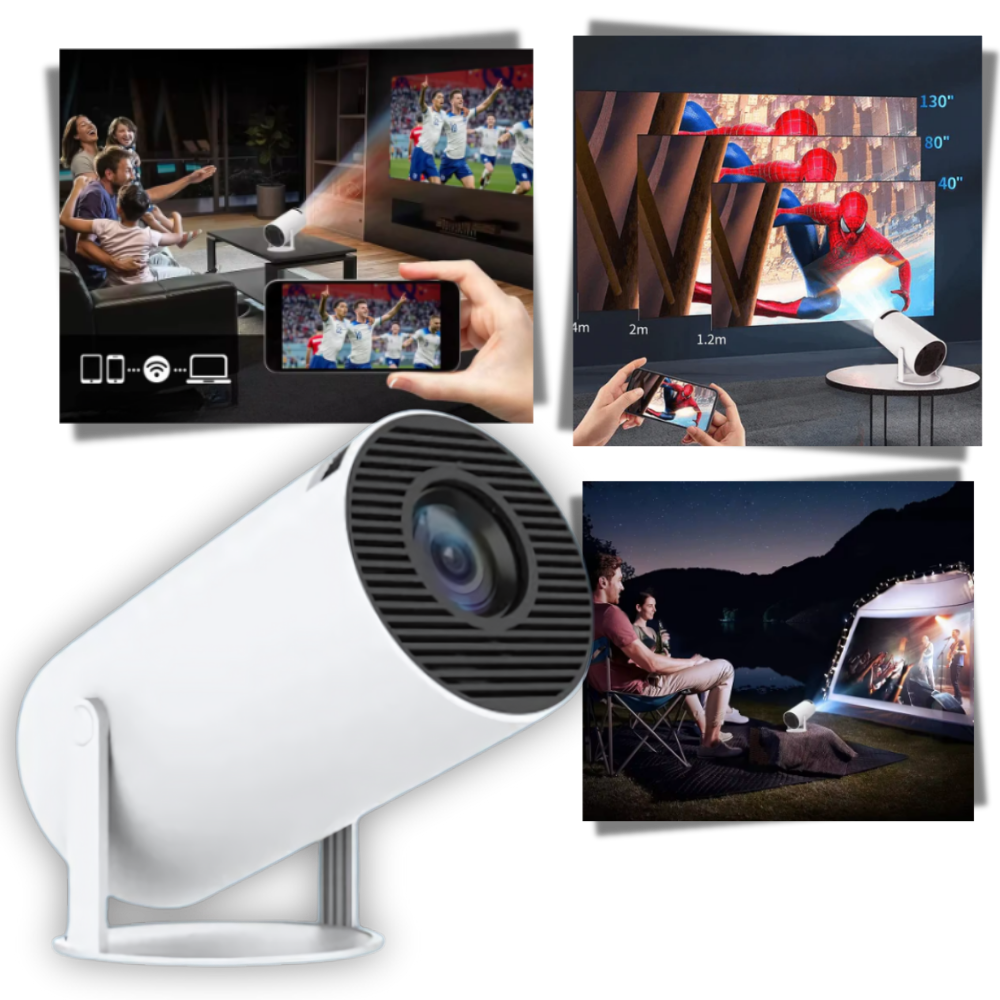 Raxiva-portable 4k ultra hd projector