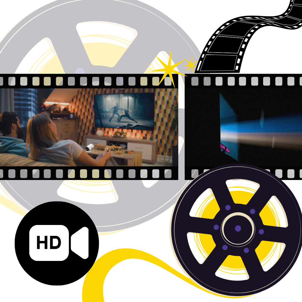 Raxiva-portable 4k ultra hd projector