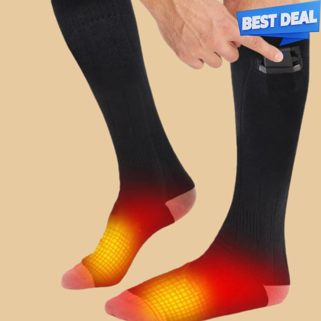 Raxiva-3 pairs unisex heated socks