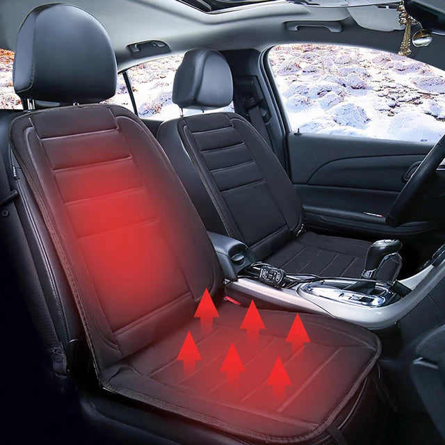 Raxiva-full coverage heated winter car seat cushion pad
