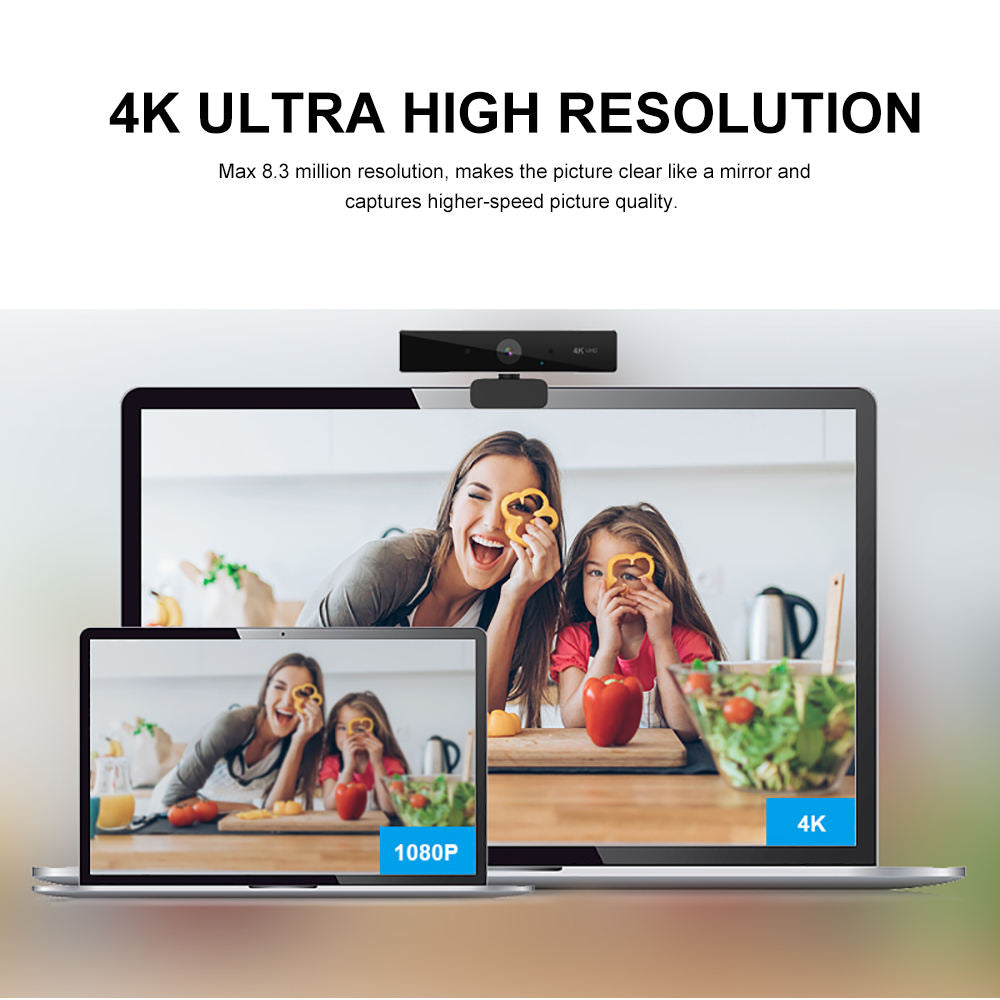Raxiva-4k ultra hd webcam
