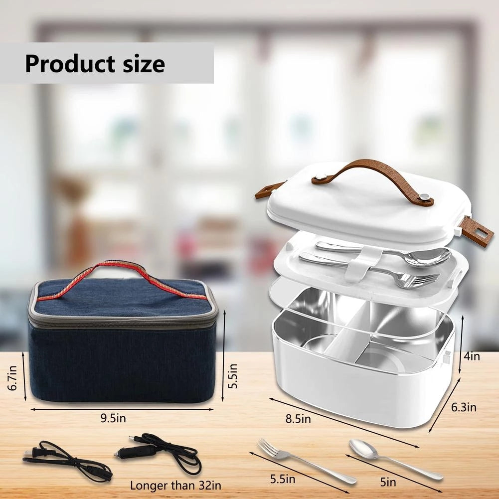 Raxiva-3 in 1 electric lunch box