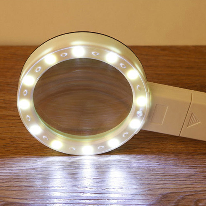 Raxiva-30x optical magnifier with led light