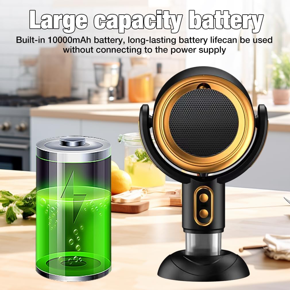 Raxiva-portable extractor hood powerful rechargeable