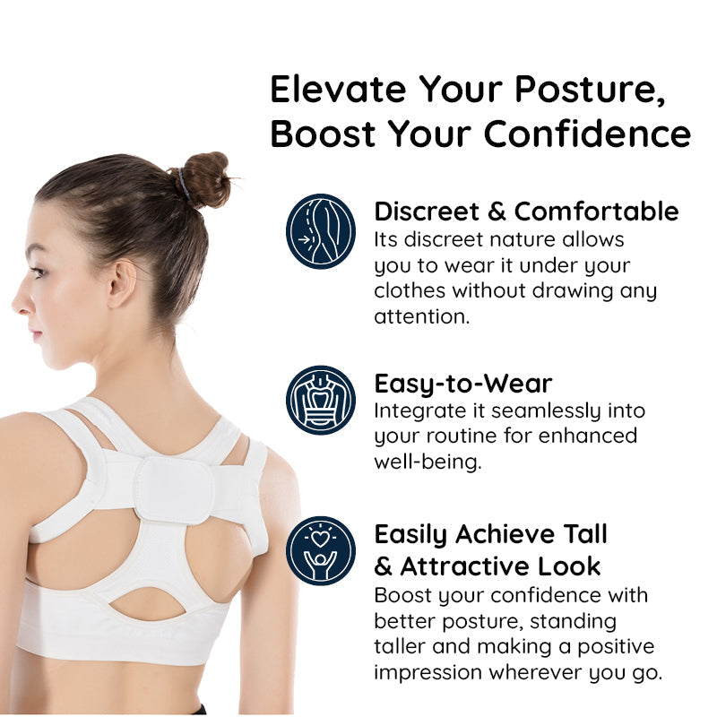 Raxiva invisible back posture corrector
