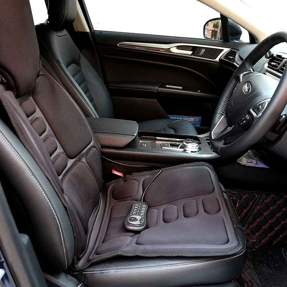 Raxiva-8 mode massage chair pad with heated back neck cushion for car home