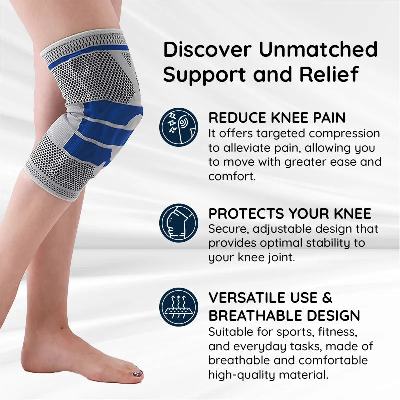 Raxiva meniscus knee brace stabilizer