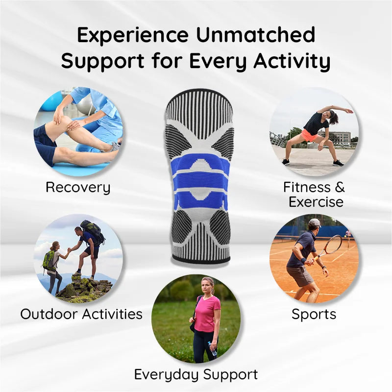 Raxiva meniscus knee brace stabilizer