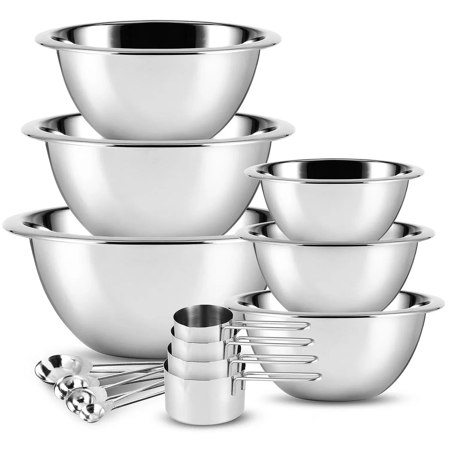 Mixing Bowls With Measuring Cups And Spoons-Raxiva-SKU38841708089147453Mixing Bowls With Measuring Cups And Spoons7491657302077, Mixing Bowls With Measuring Cups And Spoons, , Raxiva, Mixing Bowls With Measuring Cups And Spoons,