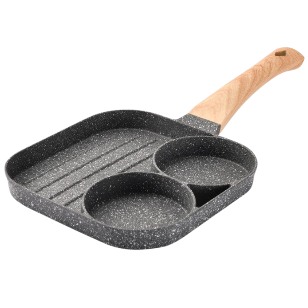 Non-Stick Frying Pan for Eggs-Raxiva-2 Hole-SKU38841708375965757KITCHEN7491714351165, Non-Stick Frying Pan for Eggs, , Raxiva, KITCHEN,