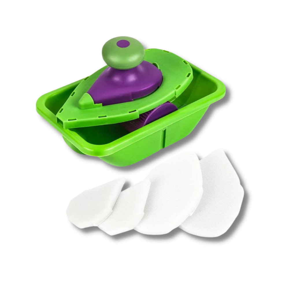 Paint Edger Set 4pcs Sponge Point and Decorative-Raxiva-SKU38841708373311549BRICO7491711991869, Paint Edger Set 4pcs Sponge Point and Decorative, , Raxiva, BRICO,