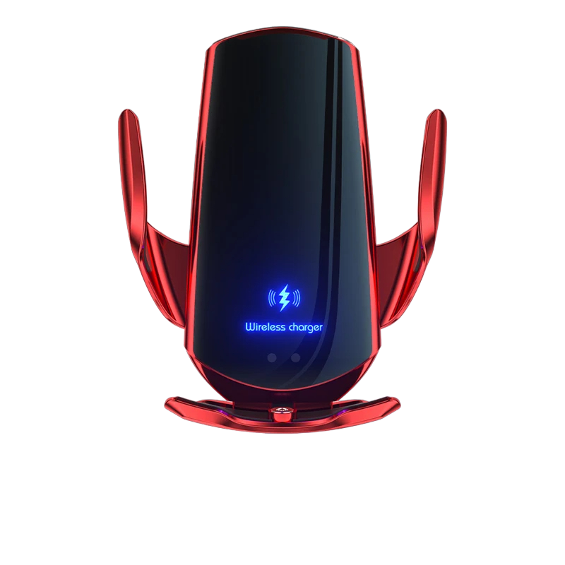 Raxiva-15w auto clamping wireless car charger secure fast charging on the go