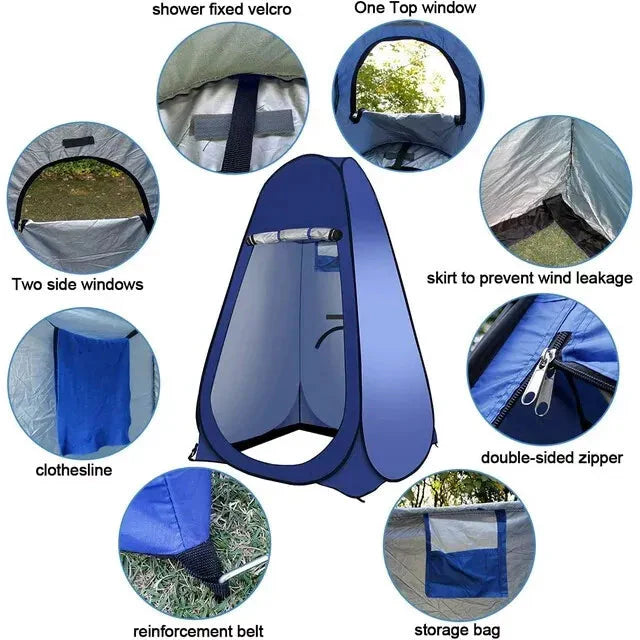 Pop Up Privacy Portable Shower Tent-Raxiva-SKU388417081841418857491664674877, Pop Up Privacy Portable Shower Tent, , Raxiva, ,