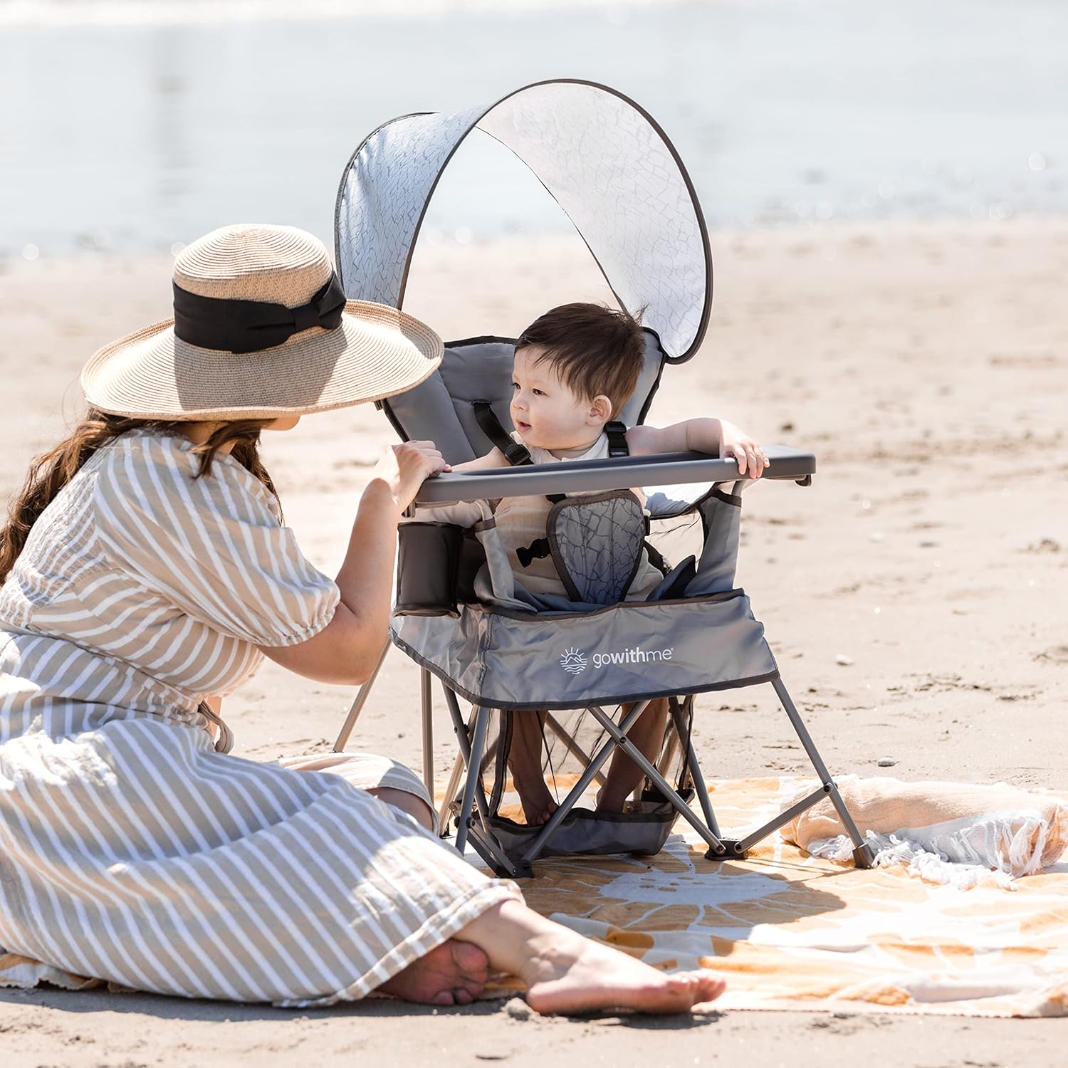 Portable High Chair Indoor Outdoor-Raxiva-PHC888Portable High Chair Indoor Outdoor7491654746173, Portable High Chair Indoor Outdoor, , Raxiva, Portable High Chair Indoor Outdoor,