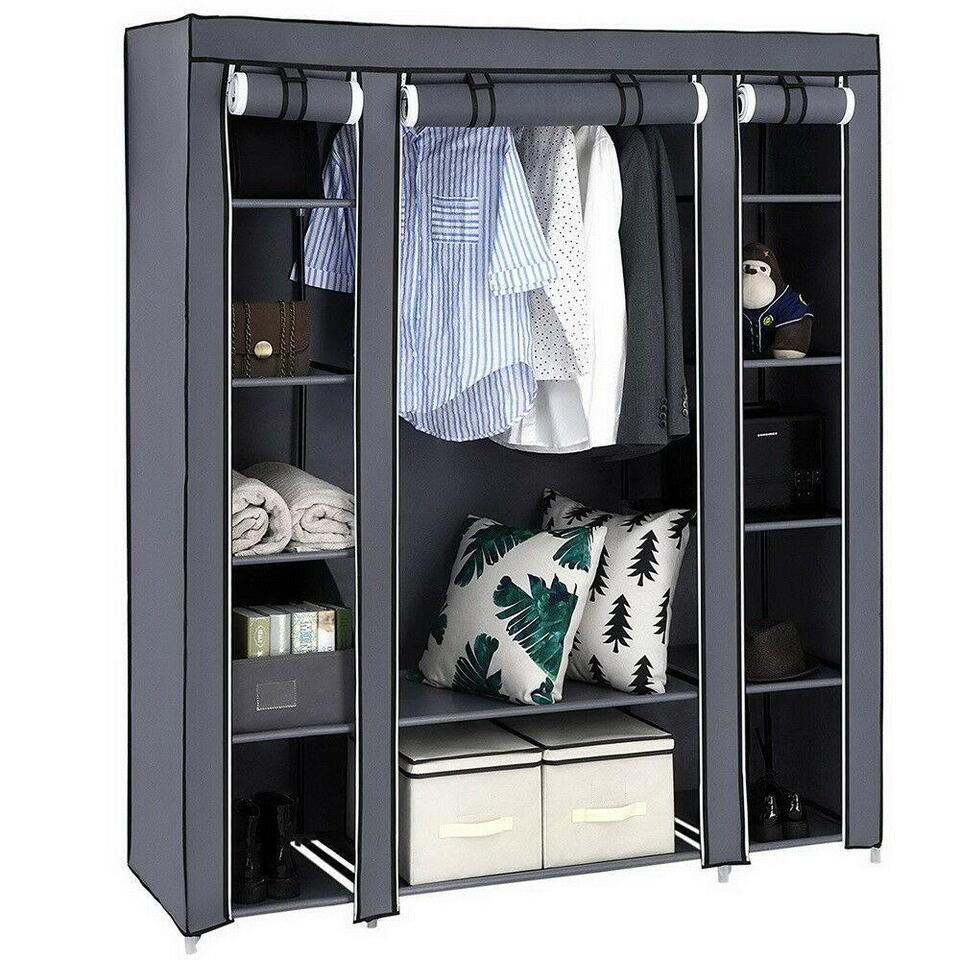 Portable Wardrobe Closet-Raxiva-SKU38841708203704381Portable Wardrobe Closet7491668934717, Portable Wardrobe Closet, , Raxiva, Portable Wardrobe Closet,