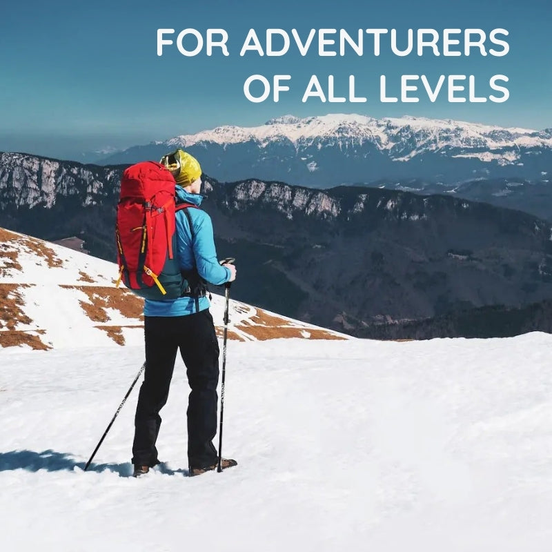 Raxiva premium automatic retractable hiking pole