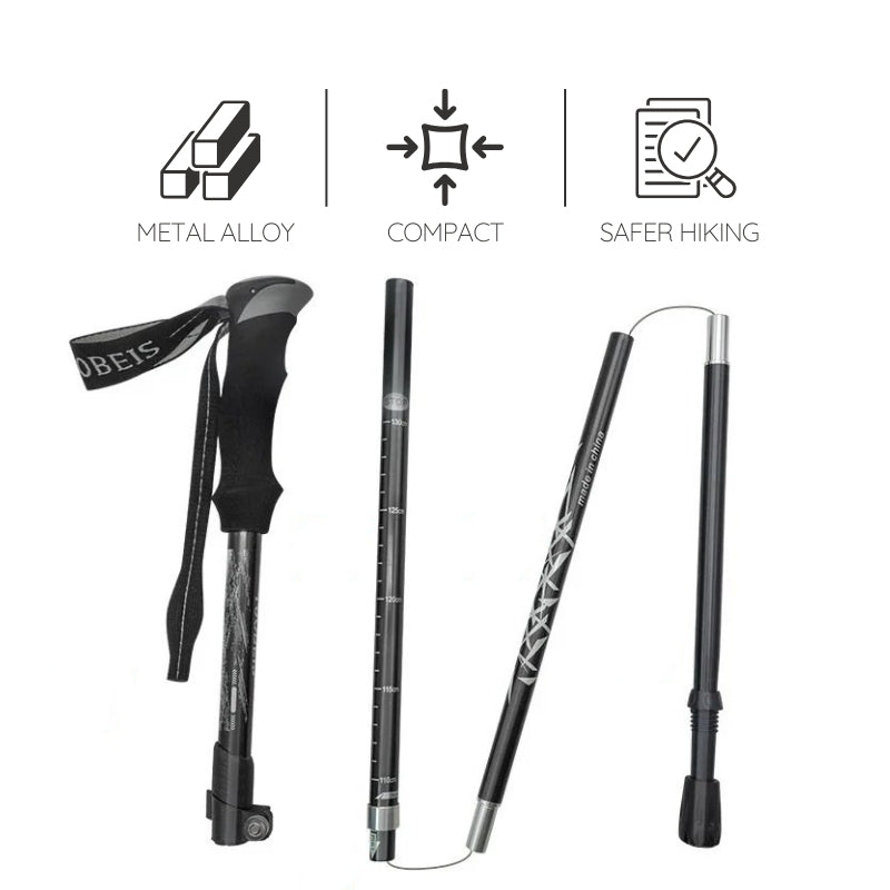 Raxiva premium automatic retractable hiking pole