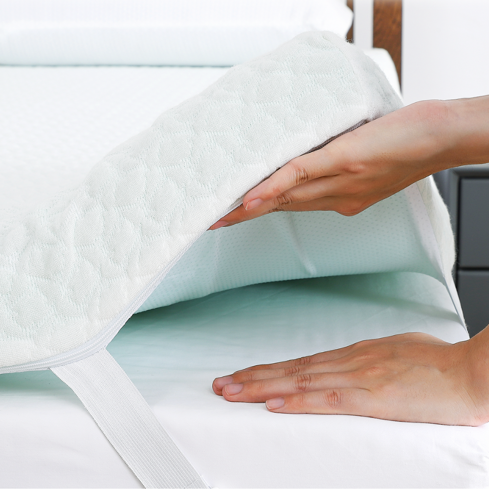 Premium Full Size Memory Foam Mattress Bed Topper-Raxiva-Premium Full Size Memory Foam Mattress Bed Topper7491667525693, Premium Full Size Memory Foam Mattress Bed Topper, , Raxiva, Premium Full Size Memory Foam Mattress Bed Topper,