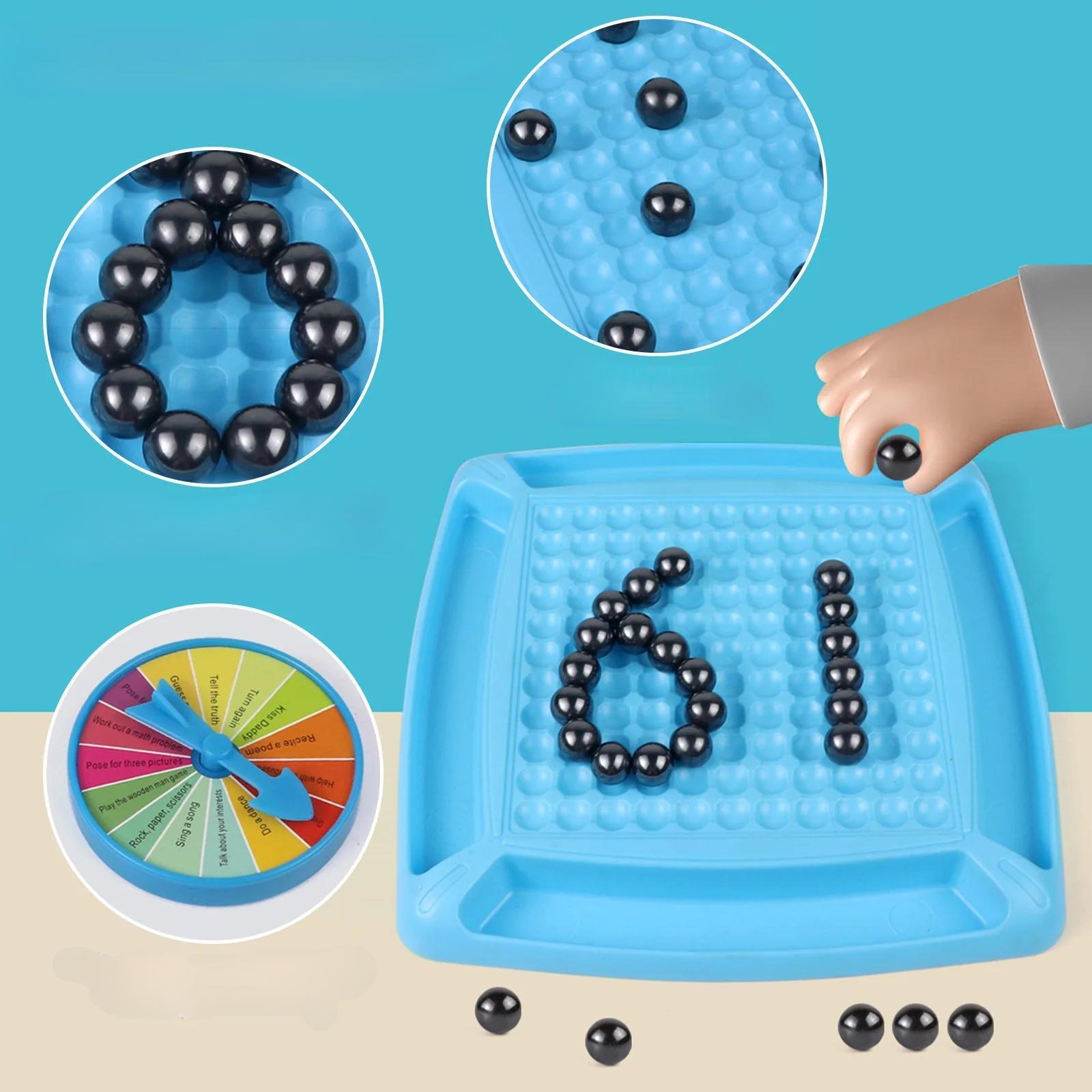 Raxiva - Battle Magnetic Chess Set with Penalty Roulette – A Thrilling Twist on Classic Strategy with Portable Storage Pouch!