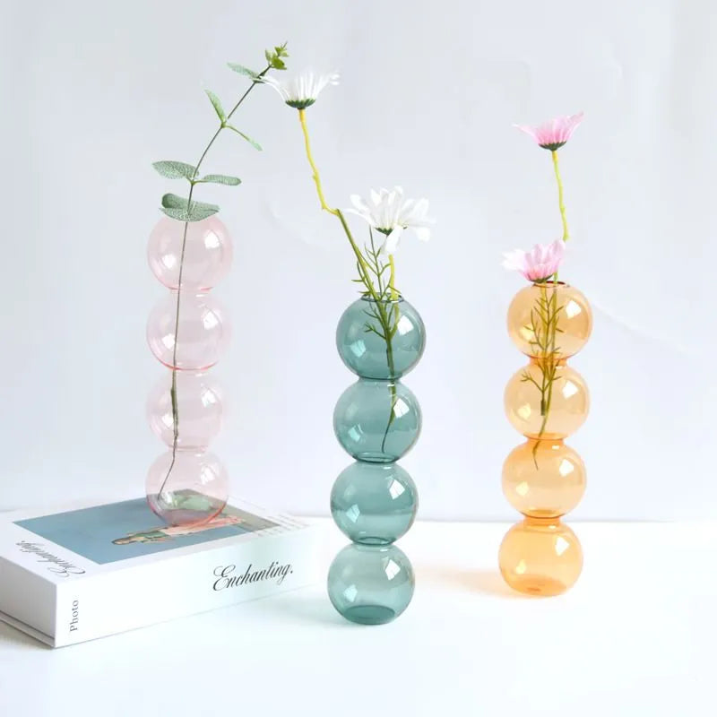 Raxiva - Bubble Glass Vase