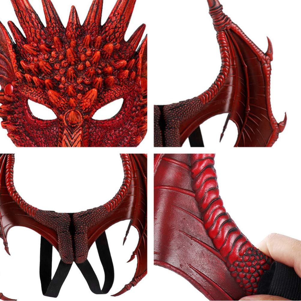 Raxiva - Halloween 3D Dragon Wings - Captivating Costume Fun